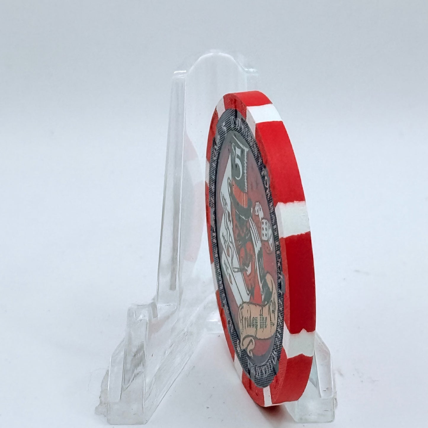 Hard Rock - Las Vegas Las Vegas Nevada 2004 'Friday The 13th' LE $5 Casino Chip E0761