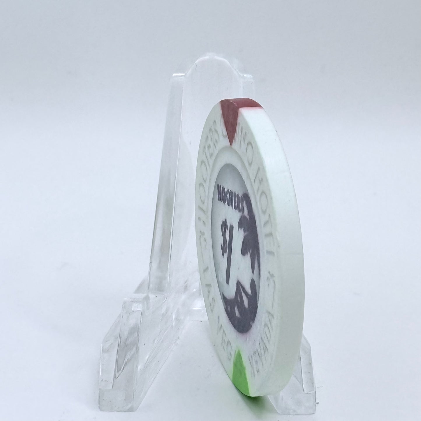 Hooters Casino Hotel Las Vegas Nevada 2012 $1 Casino Chip D0867