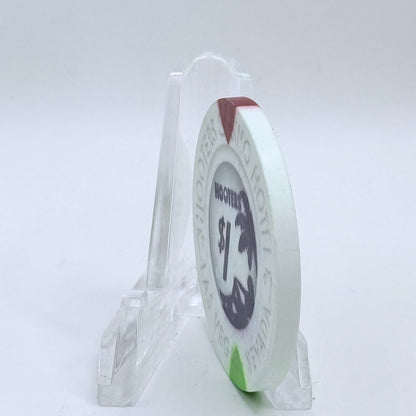 Hooters Casino Hotel Las Vegas Nevada 2012 $1 Casino Chip D0867