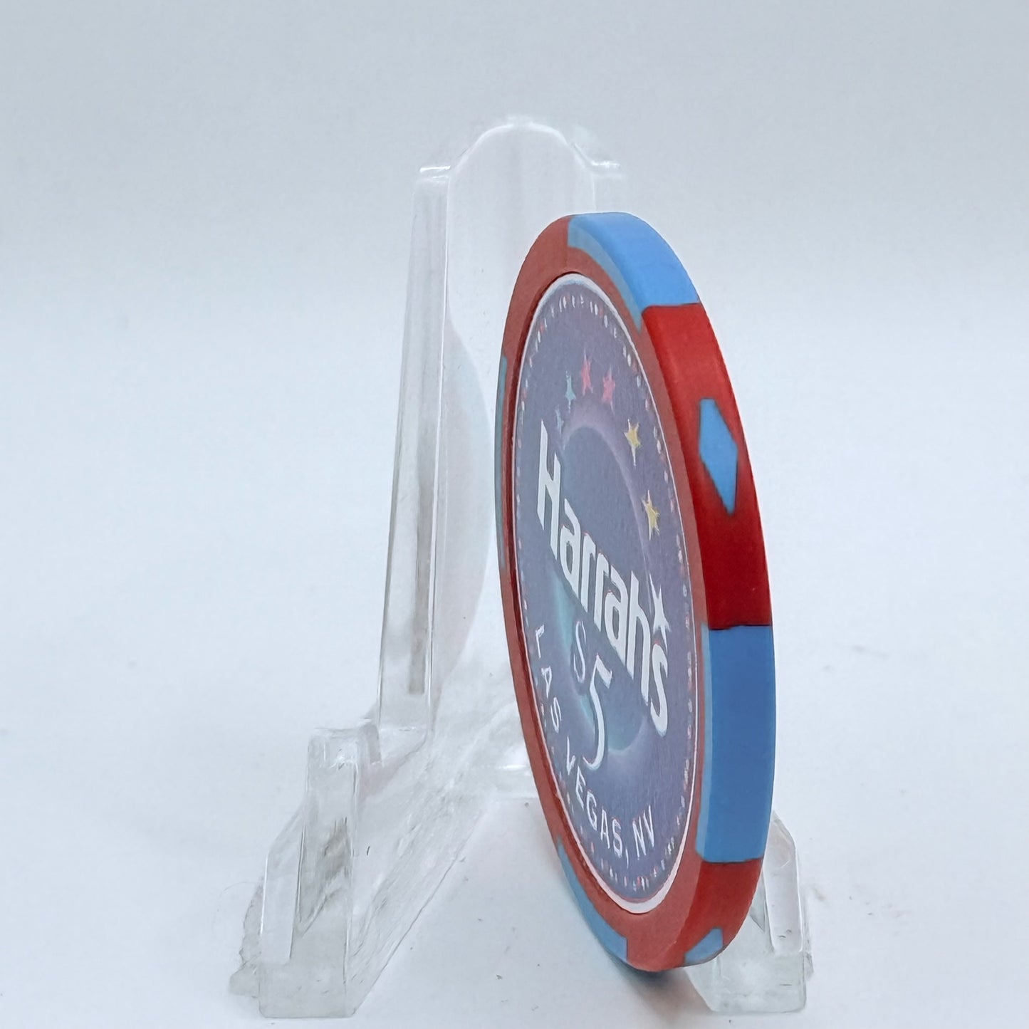 Harrah's Las Vegas Nevada 2004 'Shoot Out' LE $5 Casino Chip E3345