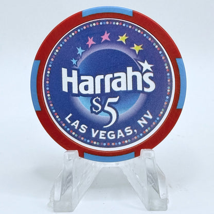Harrah's Las Vegas Nevada 2002 'National Finals Rodeo' LE $5 Casino Chip E0937