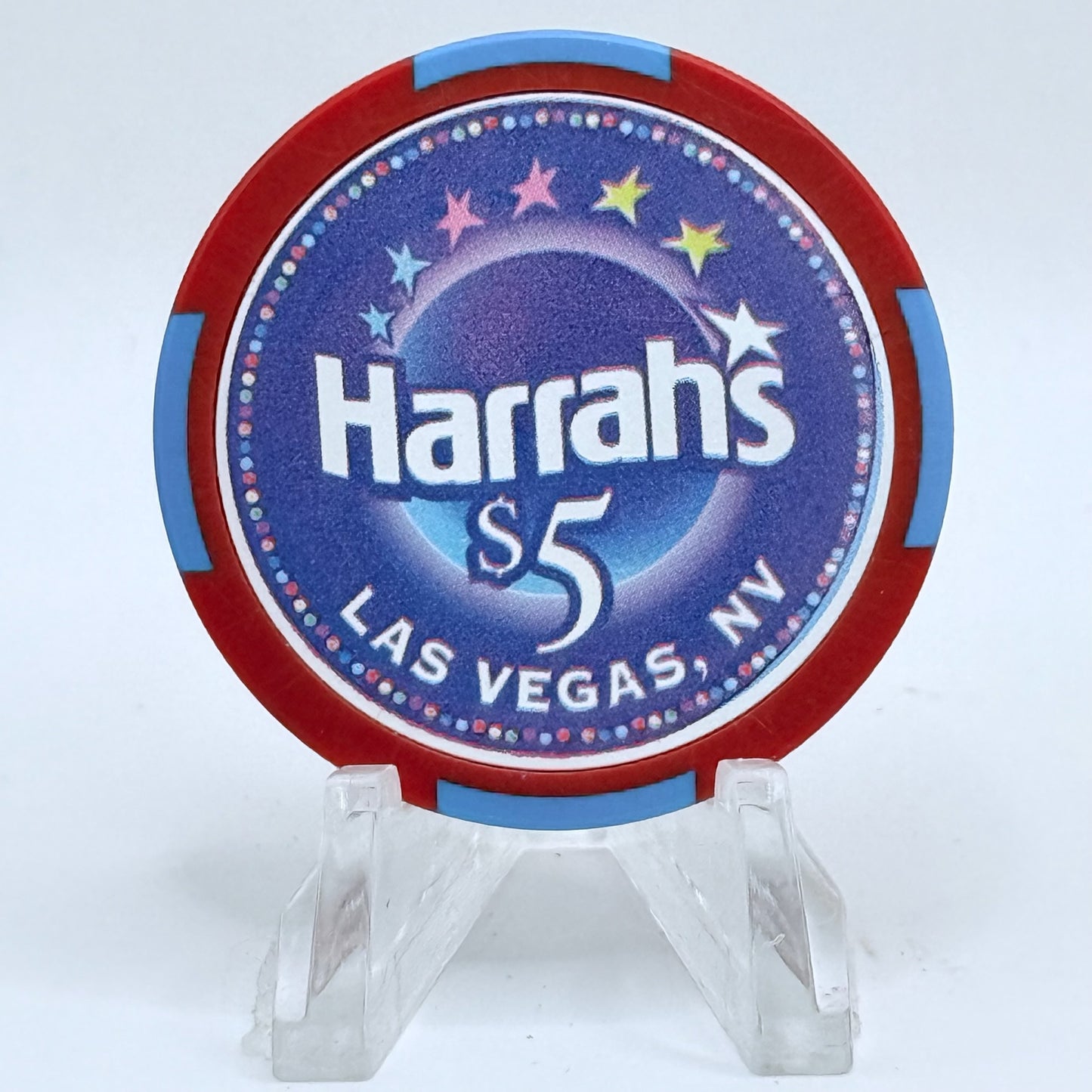 Harrah's Las Vegas Nevada 2003 'National Finals Rodeo' LE $5 Casino Chip E0939