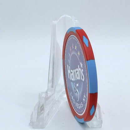 Harrah's Las Vegas Nevada 2003 'National Finals Rodeo' LE $5 Casino Chip E0939