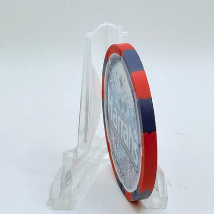 Harrah's Las Vegas Nevada 2008 'Mountain Cabin' LE $5 Casino Chip E8027