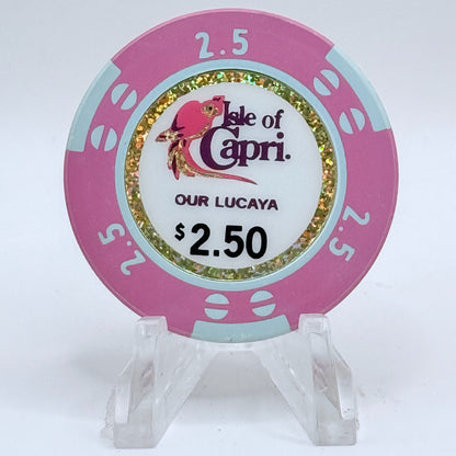 Isle of Capri Lucaya Bahamas $2.50 Casino Chip