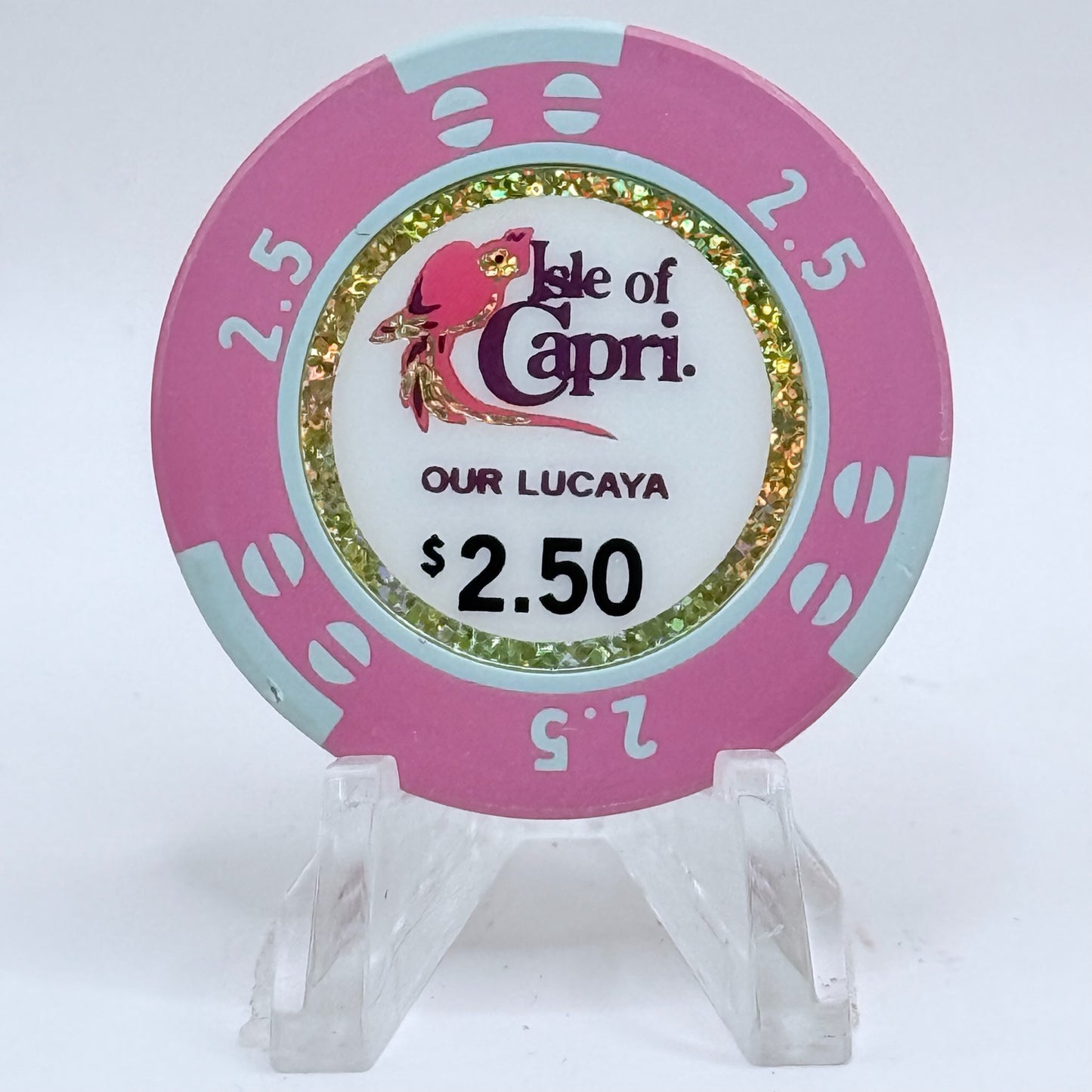 Isle of Capri Lucaya Bahamas $2.50 Casino Chip