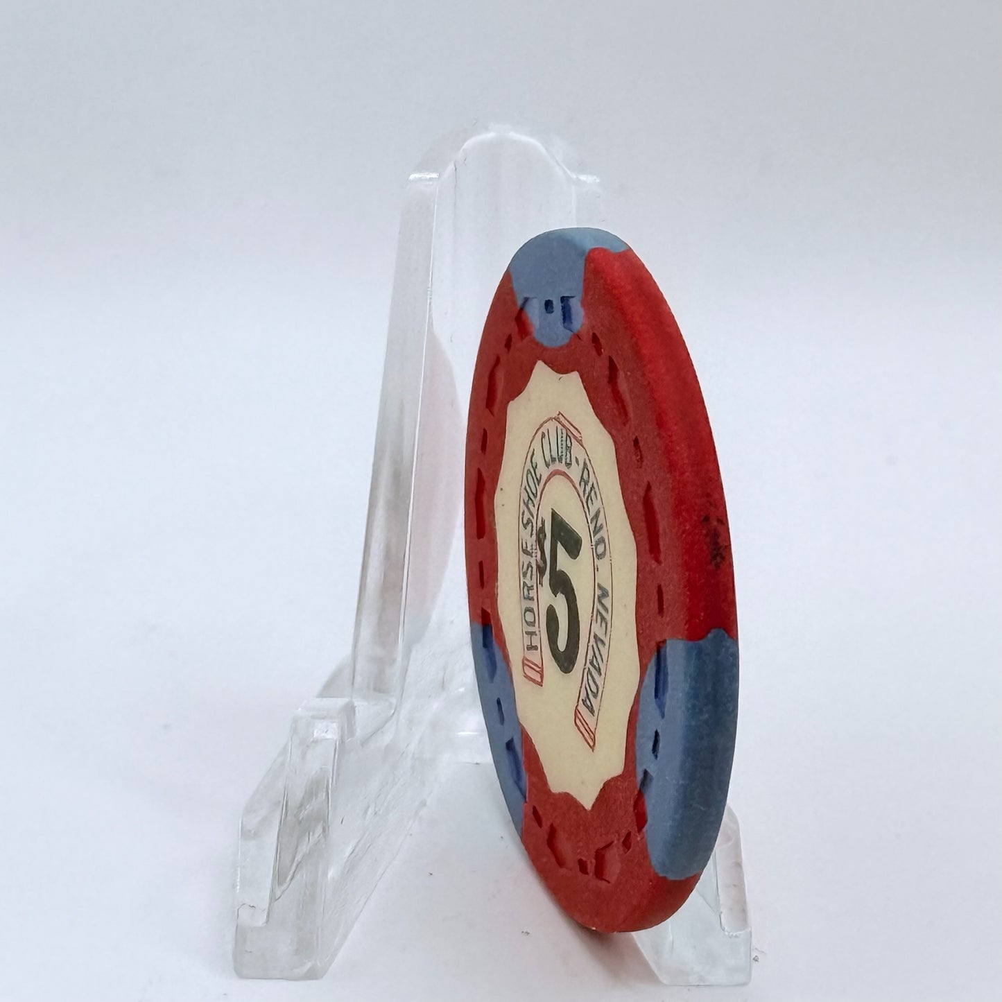 Horseshoe Club Reno Nevada 1964 LE $5 Casino Chip N5184