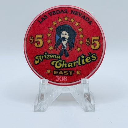 Arizona Charlie's Boulder (East) Las Vegas Nevada 2000 'Grand Opening' LE $5 Casino Chip V3671