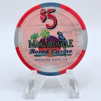 Margaritaville Bossier City Louisiana 2013 'Grand Opening' LE $5 Casino Chip