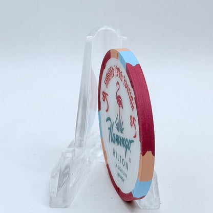 Flamingo Hilton Laughlin Nevada 1996 '1959 Cadillac Coupe' Series 10 LE $5 Casino Chip N2471