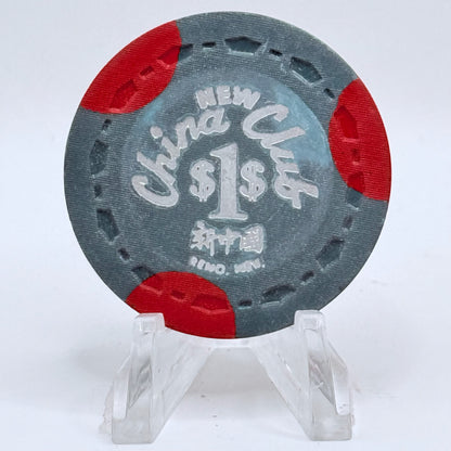New China Club Reno Nevada 1964 $1 Casino Chip N5011