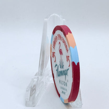 Flamingo Hilton Laughlin Nevada 1996 '1967 Ford Galaxy' Series 10 LE $5 Casino Chip N2469