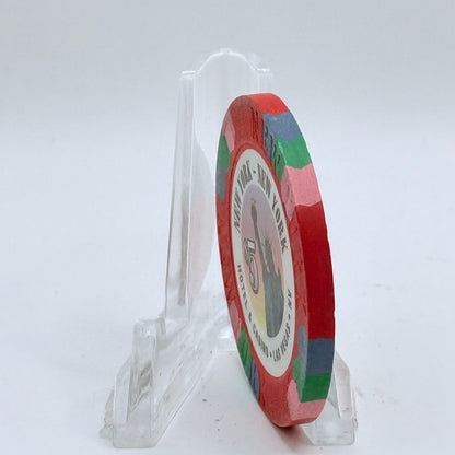 New York New York Las Vegas Nevada 2002 $5 Casino Chip E1663