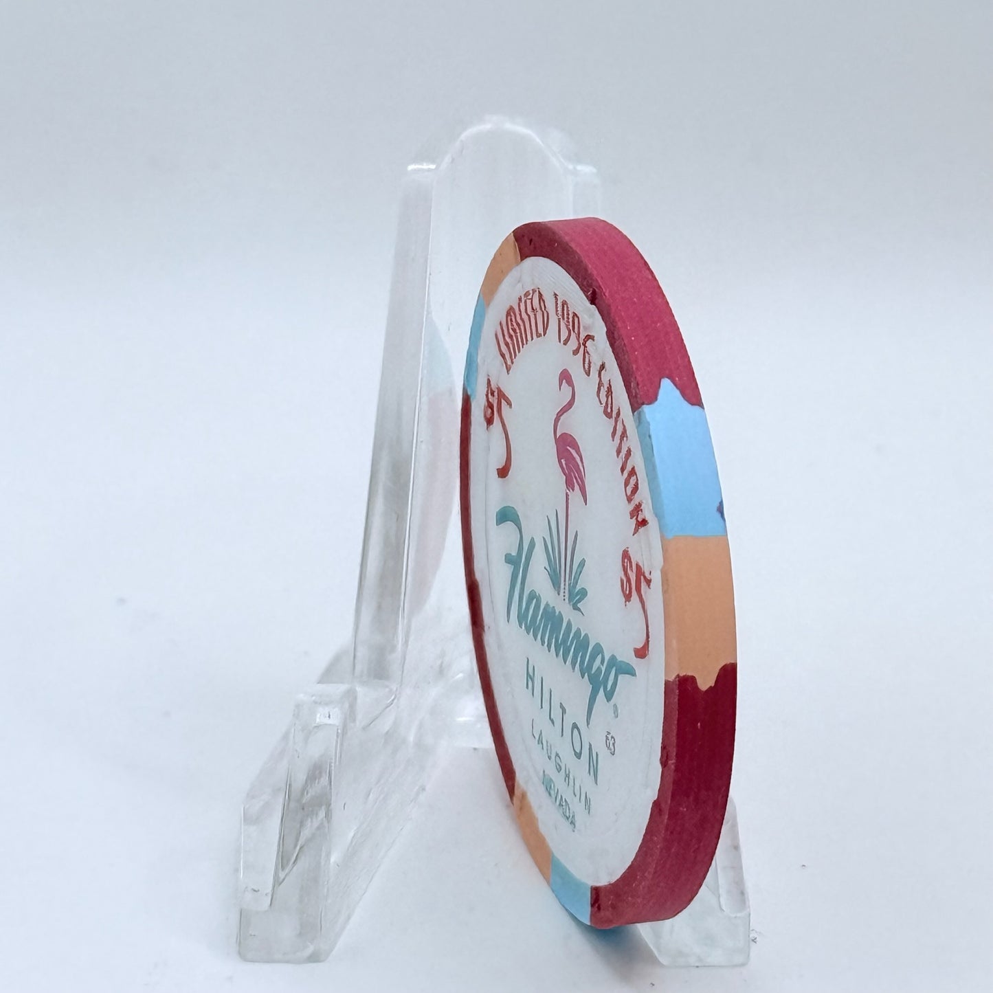 Flamingo Hilton Laughlin Nevada 1996 '1964 Chevelle SS' Series 10 LE $5 Casino Chip N2473