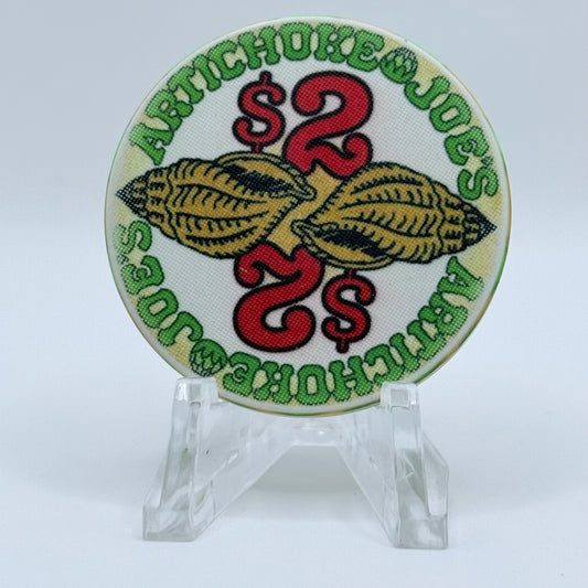 Artichoke Joe's San Bruno California $2 Casino Chip