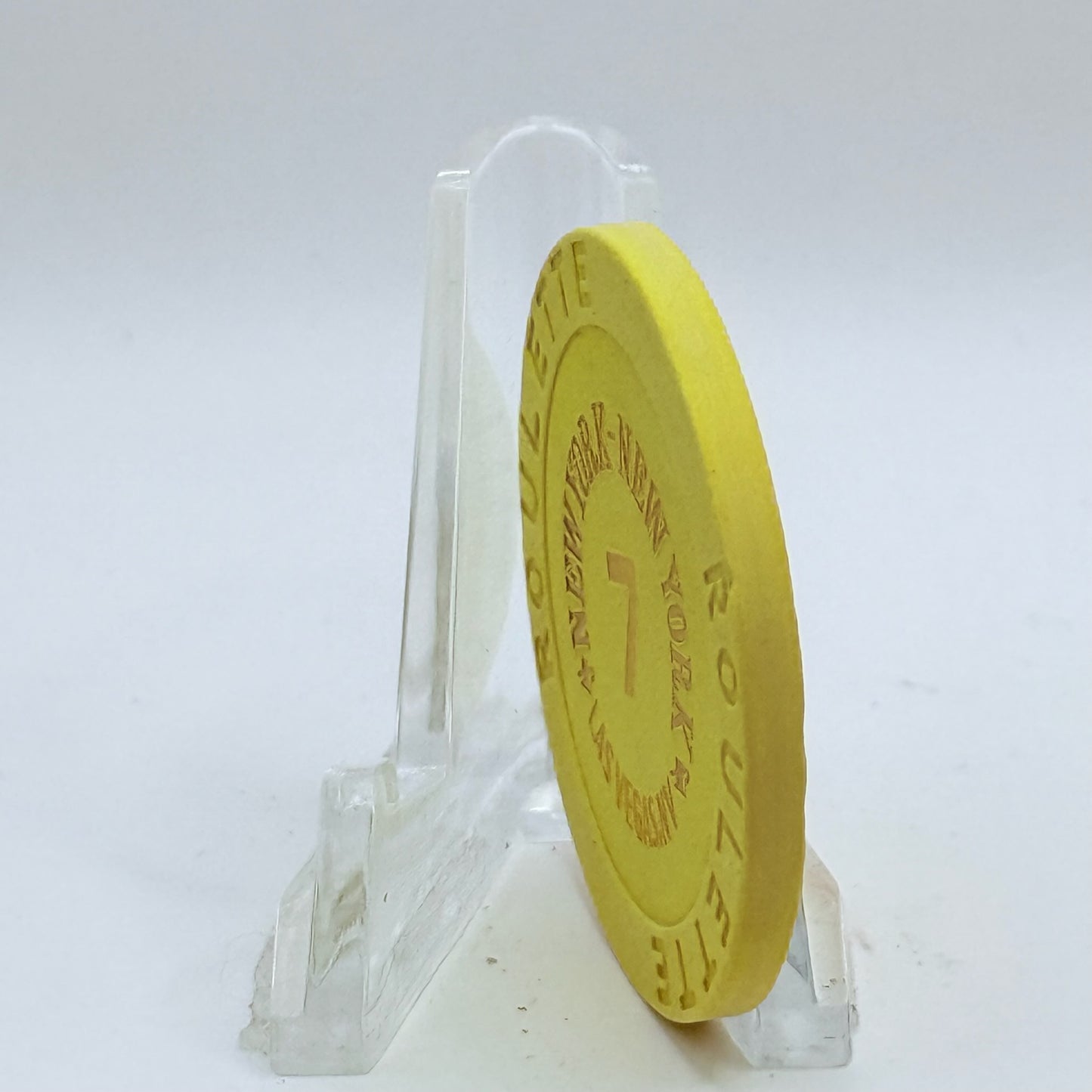 New York New York Las Vegas Nevada 1997 Series 107 Roulette Casino Chip E6875