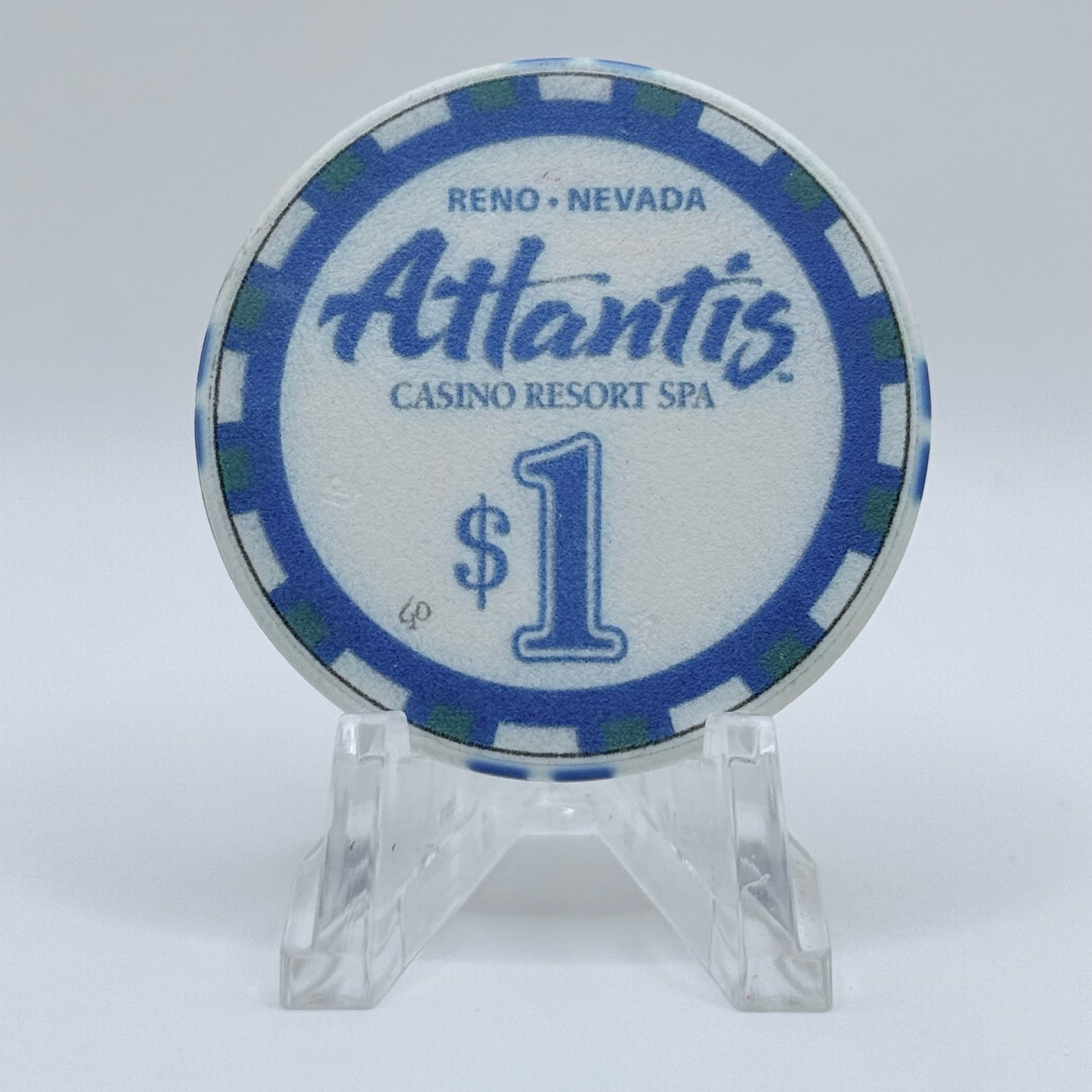 Atlantis Reno Nevada 2017 $1 Casino Chip D2715