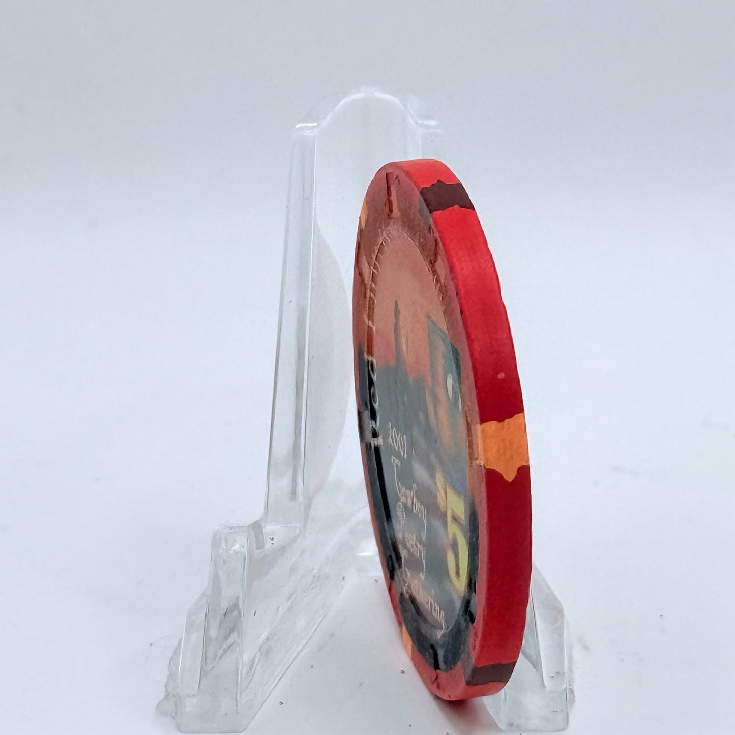 Red Lion (Inn &) Casino Elko Nevada 2001 'Cowboy Poetry Gathering' LE $5 Casino Chip V7397