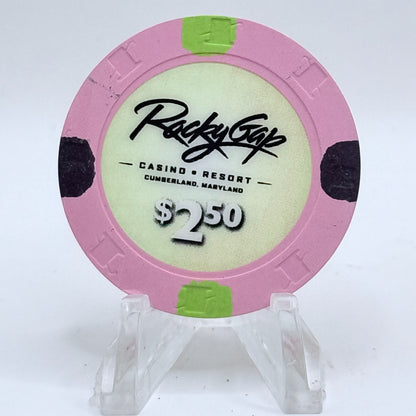 Rocky Gap Flintstone Maryland 2013 $2.50 Casino Chip