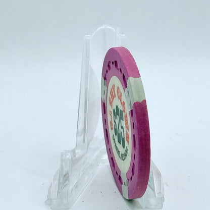 Rod's Shy Clown Sparks Nevada 1973 $25 Casino Chip N5533