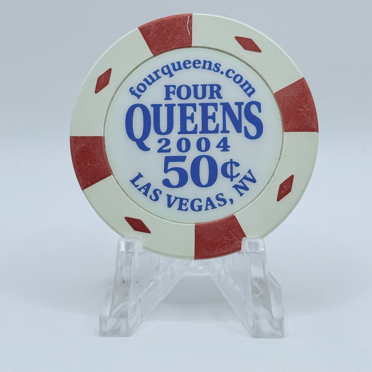 Four Queens Las Vegas Nevada 2004 $0.50 Casino Chip E0509