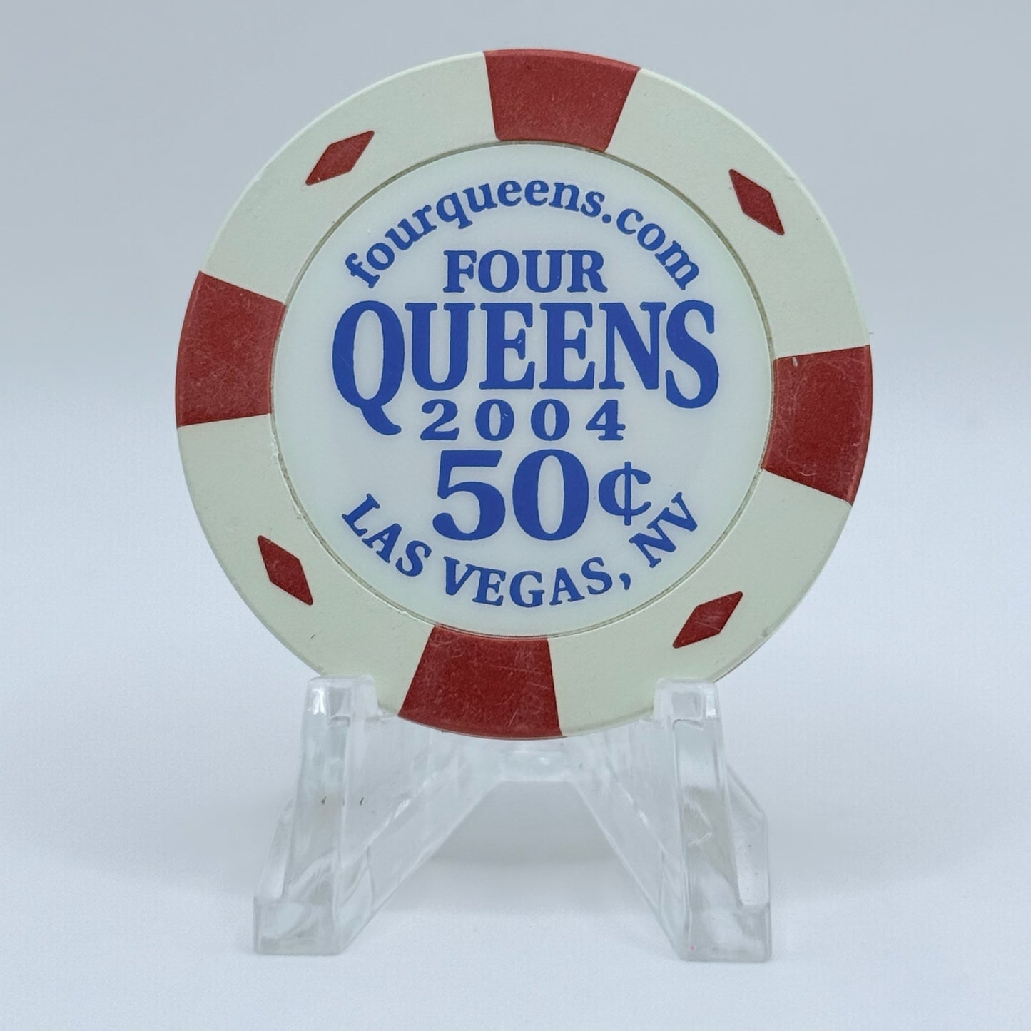Four Queens Las Vegas Nevada 2004 $0.50 Casino Chip E0509