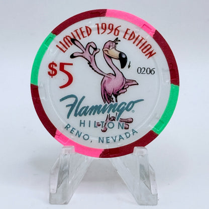 Flamingo Hilton Reno Nevada 1996 '1951 Ford Victoria' Series 6 LE $5 Casino Chip N7935