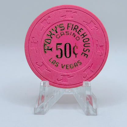 Foxy's Firehouse Las Vegas Nevada $0.50 Casino Chip N6112.L