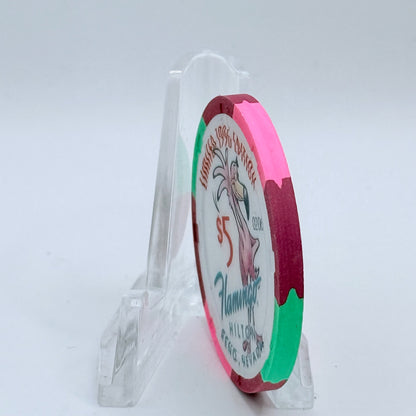 Flamingo Hilton Reno Nevada 1996 '1954 Buick Skylark' Series 6 LE $5 Casino Chip N7928