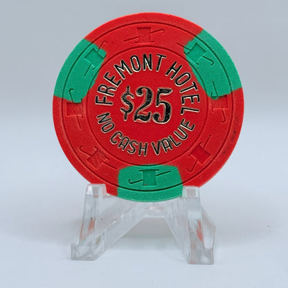 Fremont Las Vegas Nevada $25 NCV Casino Chip N1234