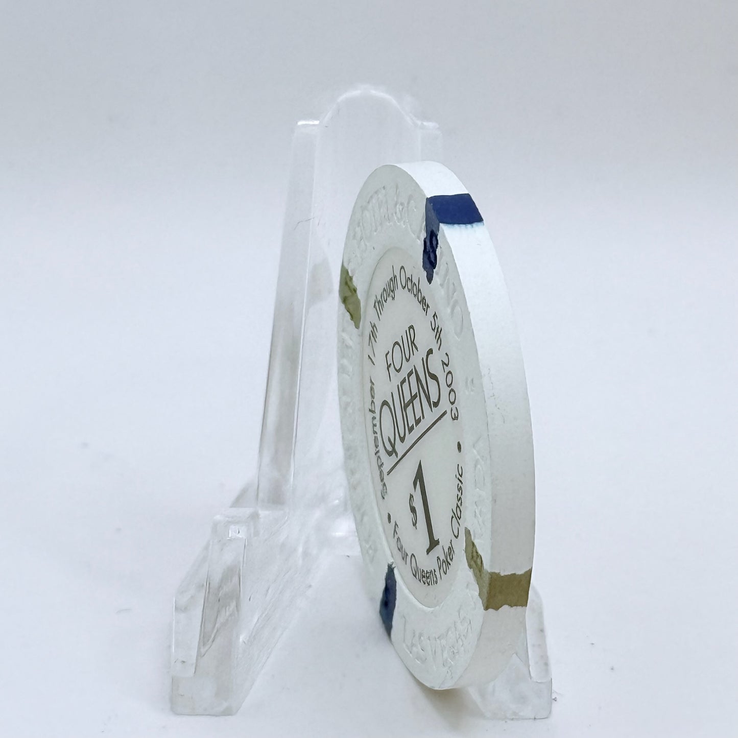 Four Queens Las Vegas Nevada 2003 LE $1 Casino Chip E0511