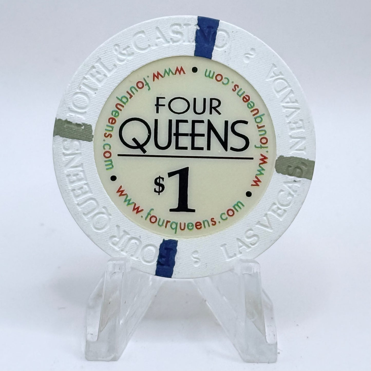Four Queens Las Vegas Nevada 2002 LE $1 Casino Chip E0514