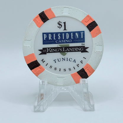 President Tunica Mississippi Series 1 $1 Casino Chip