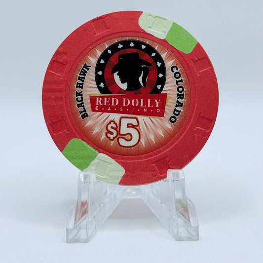 Red Dolly Casino Black Hawk Colorado $5 Casino Chip