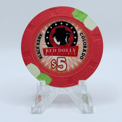 Red Dolly Casino Black Hawk Colorado $5 Casino Chip