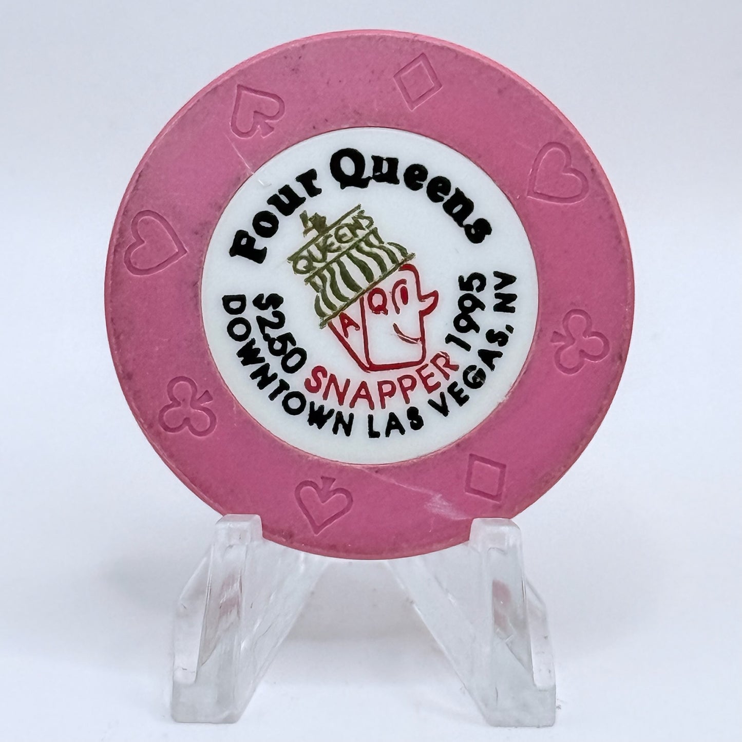 Four Queens Las Vegas Nevada 1995 LE $2.50 Casino Chip N0234