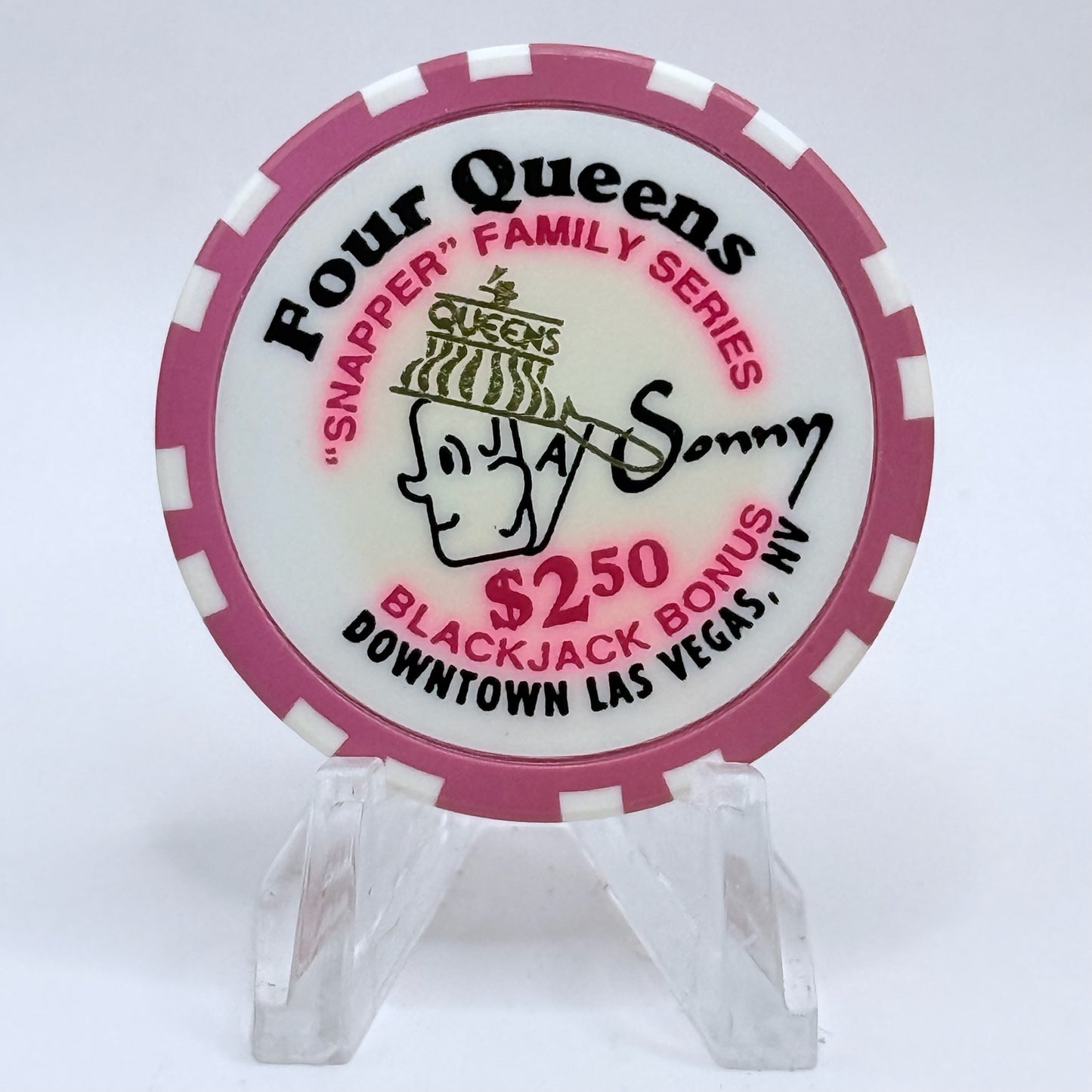 Four Queens Las Vegas Nevada 1996 Series 20 LE $2.50 Casino Chip N6057