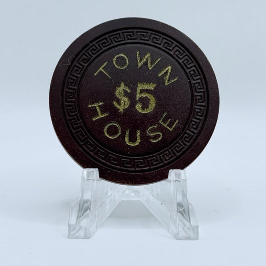 Town House Elko Nevada $5 Casino Chip V9907