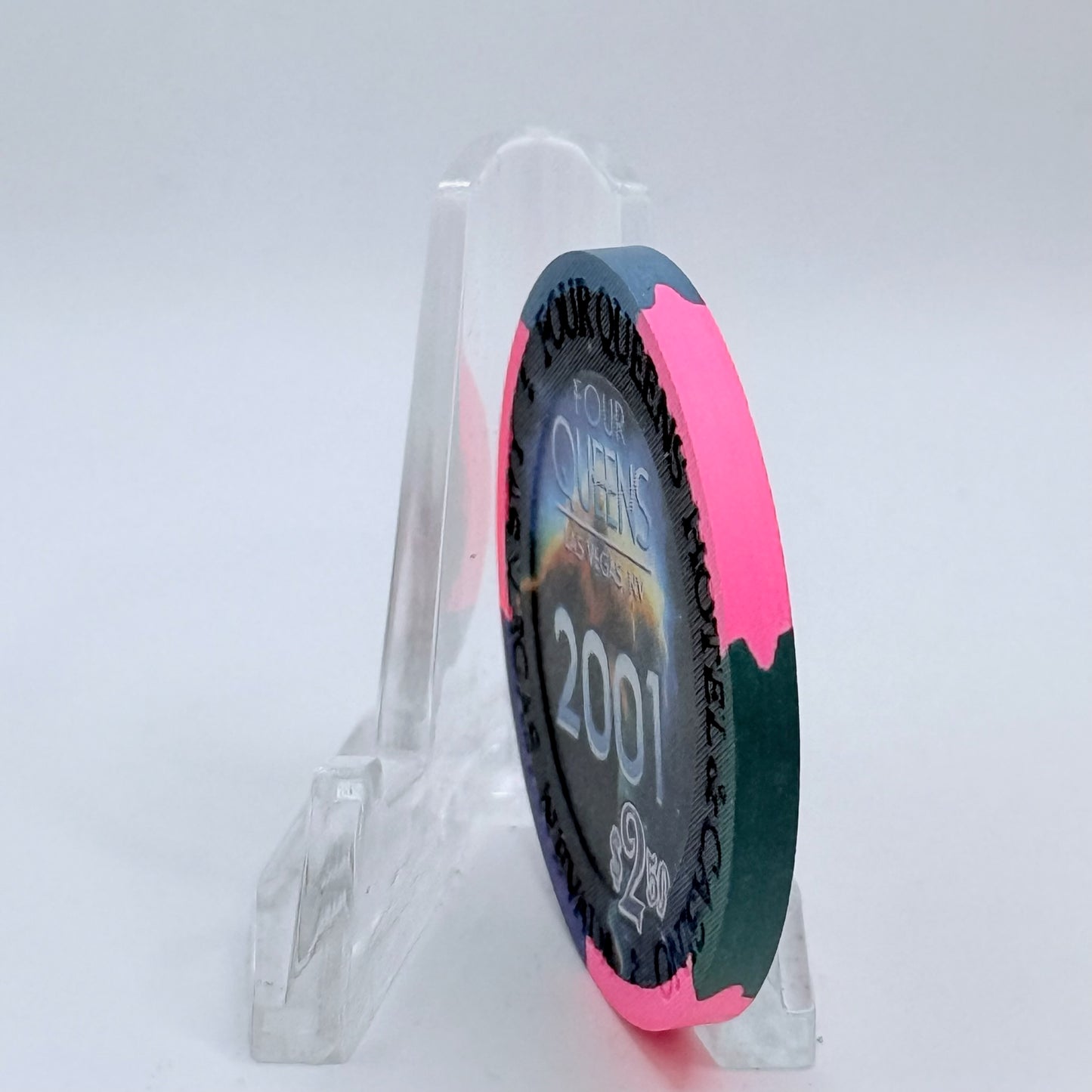 Four Queens Las Vegas Nevada 2000 'Real Millennium' LE $2.50 Casino Chip V6734