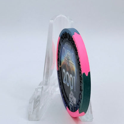 Four Queens Las Vegas Nevada 2000 'Real Millennium' LE $2.50 Casino Chip V6734