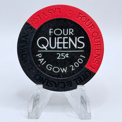 Four Queens Las Vegas Nevada 2001 'Pai Gow' $0.25 Casino Chip V7018