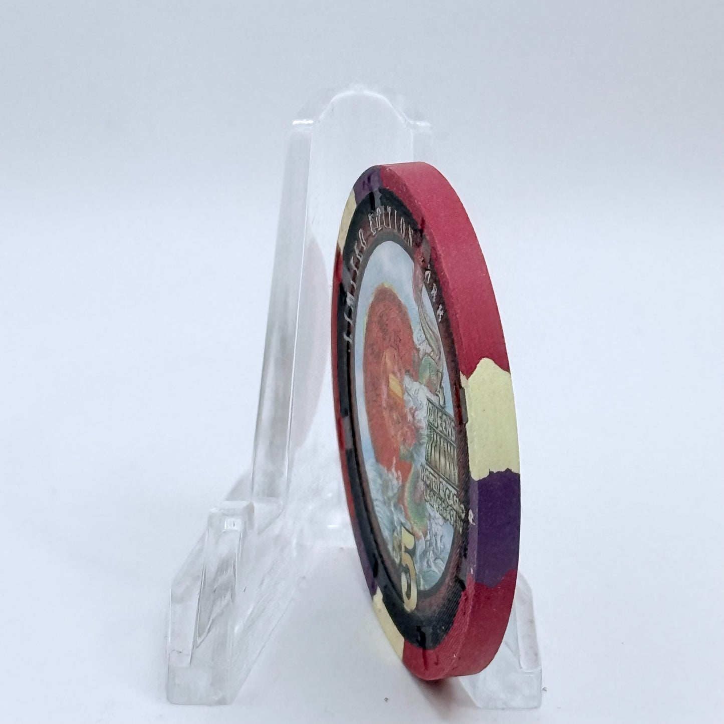 Four Queens Las Vegas Nevada 2000 'Year of the Dragon' LE $5 Casino Chip V4237