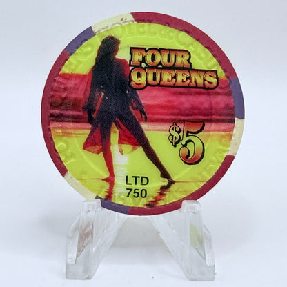 Four Queens Las Vegas Nevada 2000 'Summer' LE $5 Casino Chip V4235