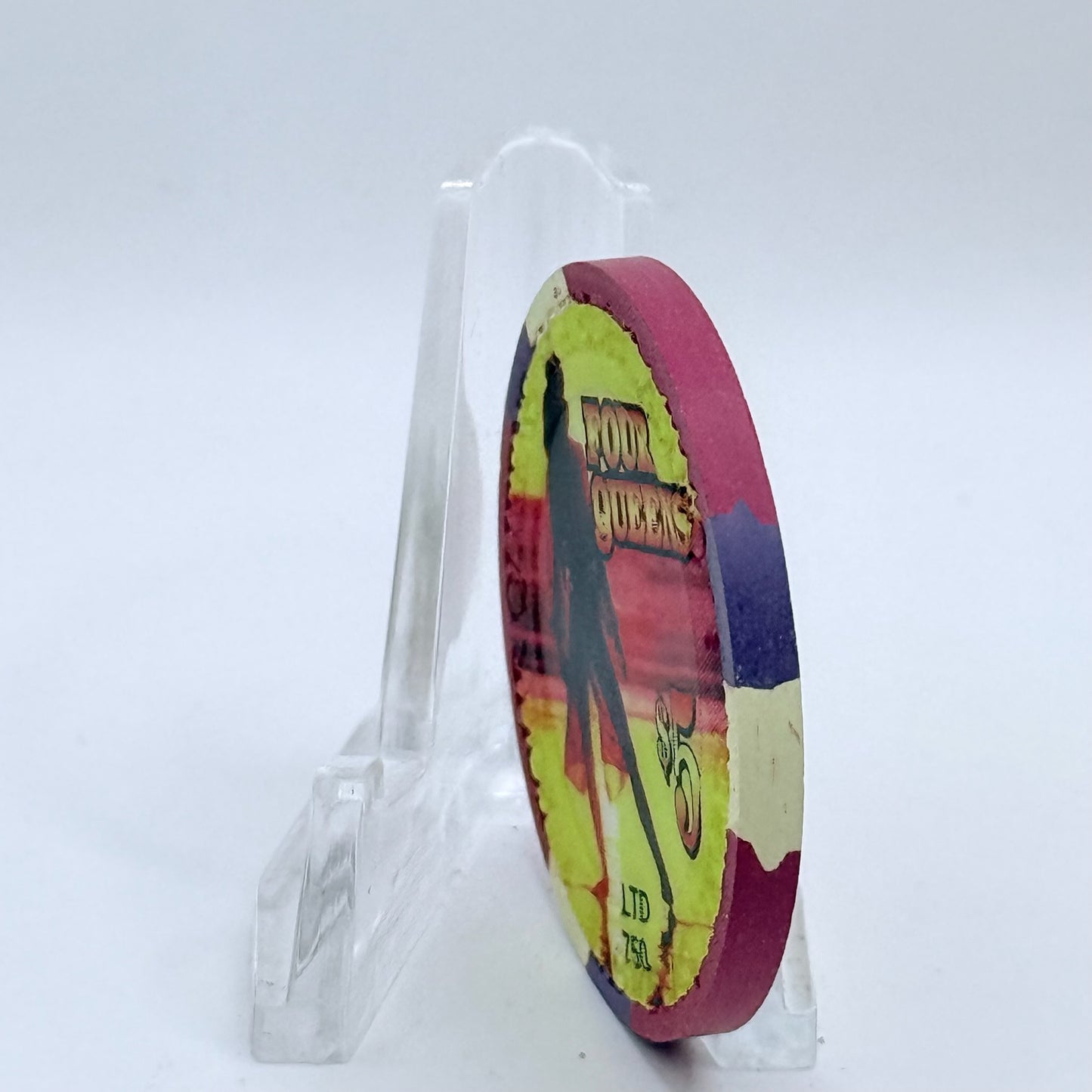 Four Queens Las Vegas Nevada 2000 'Summer' LE $5 Casino Chip V4235