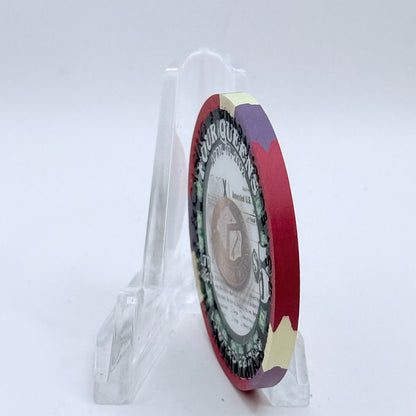 Four Queens Las Vegas Nevada 2002 'Income Tax Day' LE $5 Casino Chip E0542