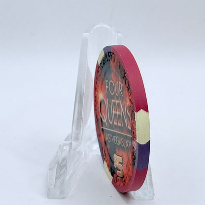 Four Queens Las Vegas Nevada 2003 Series 11 LE $5 Casino Chip E0549
