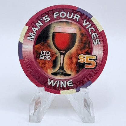 Four Queens Las Vegas Nevada 2003 Series 11 LE $5 Casino Chip E0548