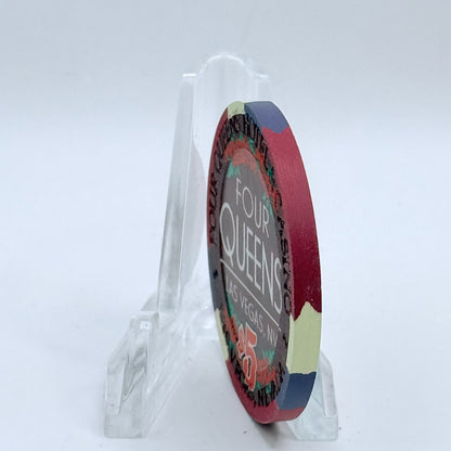 Four Queens Las Vegas Nevada 2003 'Big Race Day' LE $5 Casino Chip E5925