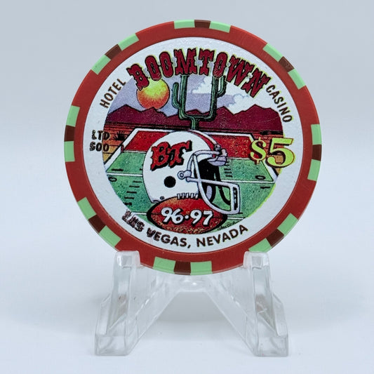Boomtown Las Vegas Nevada 1996 LE $5 Casino Chip N8018