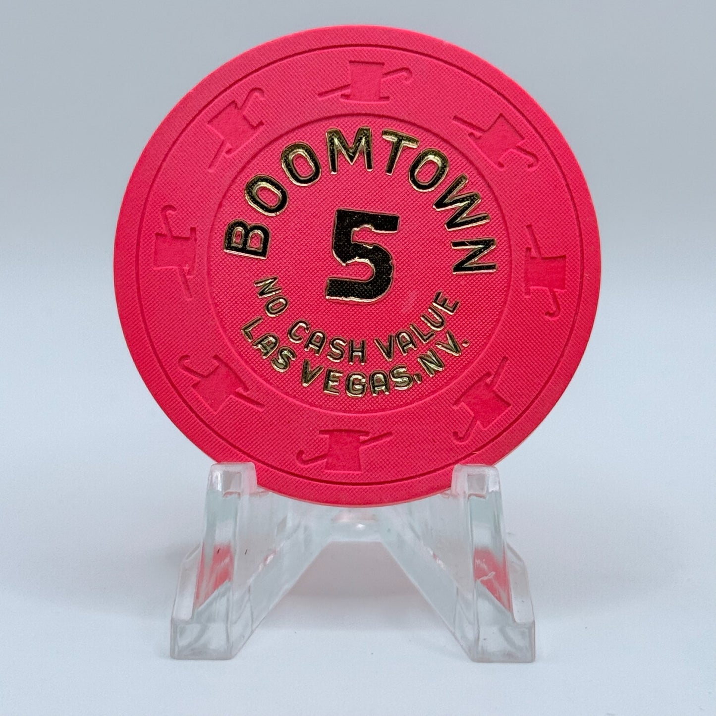 Boomtown Las Vegas Nevada 1994 $5 NCV Casino Chip N9365